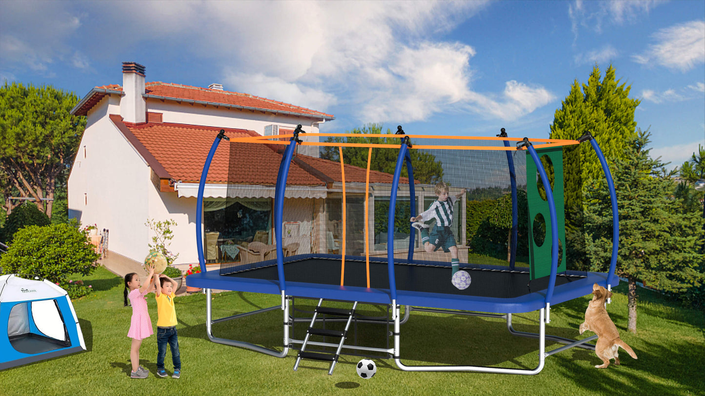 MyFunGear rectangle trampoline 10ft*16ft