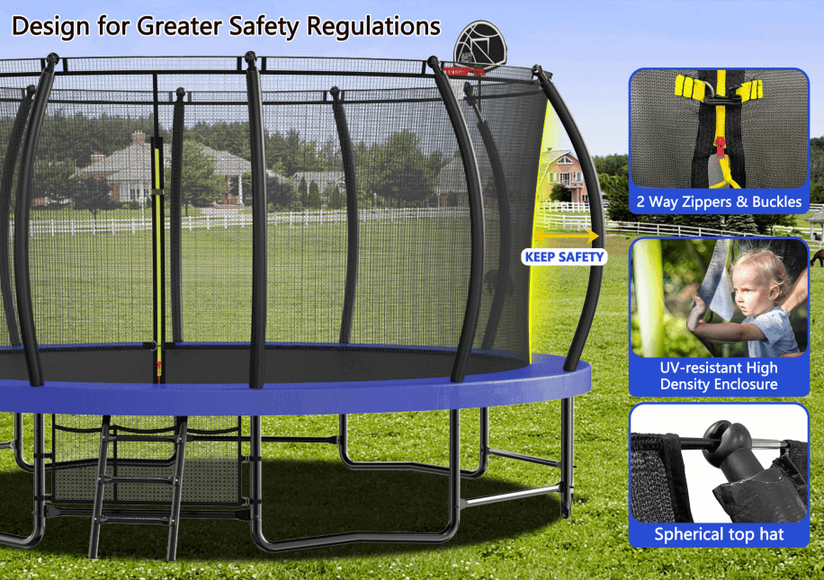 MyFunGear Forti 15ft trampoline